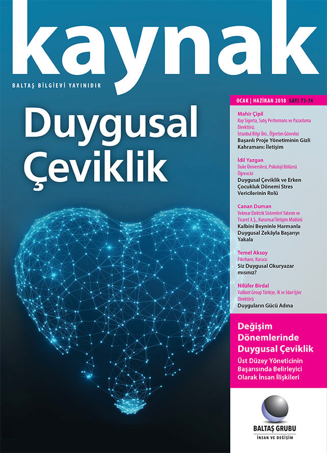 Duygusal çeviklik Kaynak Dergi̇si̇ Kaynak Baltaş